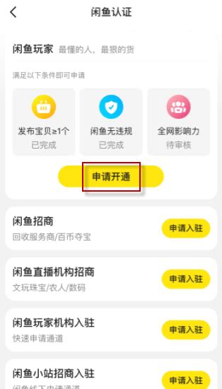 闲鱼玩家怎么开通 申请玩家认证技巧 - 当下软件园