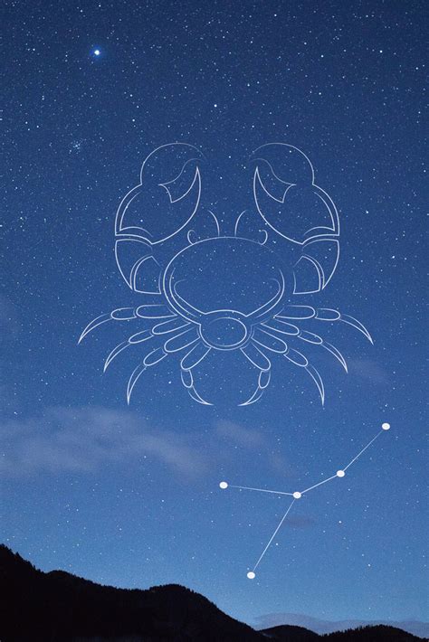 巨蟹座星空图图片