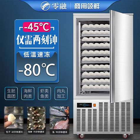 r火锅底料冻硬设备 披萨急速冷冻柜 夹心年糕双开门低温速冻柜-阿里巴巴