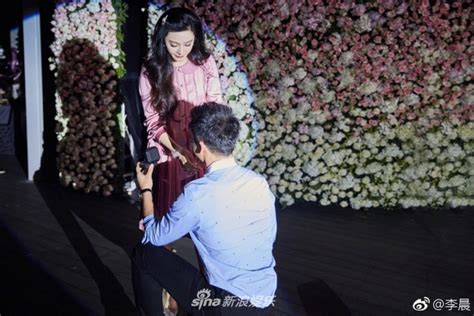 恭喜！李晨求婚范冰冰成功 微博独家曝光求婚照_新浪图片