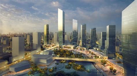 华夏幸福首个城市综合体投建160万方武汉长江中心来了_联商网