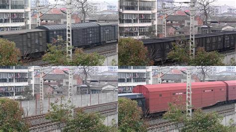 火车经过车站—高清视频下载、购买_视觉中国视频素材中心