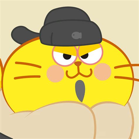 蛋黄猫壁纸图片