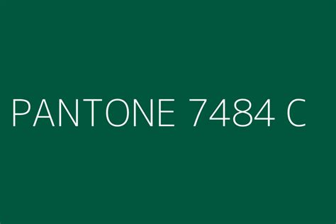 PANTONE 7484 C Color HEX code