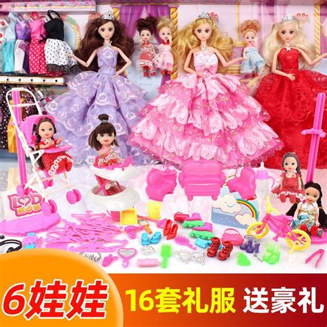 芭比娃娃套装图片