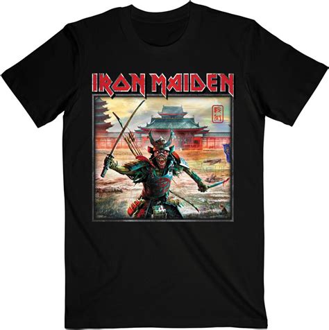 Iron Maiden Unisex T-Shirt - Senjutsu Album Palace Keyline Square - CeDe.ch