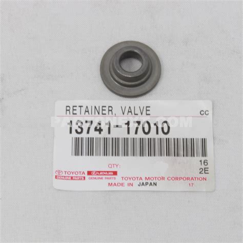 Toyota :: 13741-17010 RETAINER, VALVE SPRING