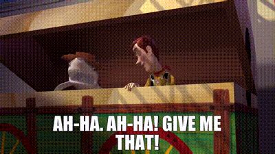 YARN | Ah-ha. Ah-ha! Give me that! | Toy Story (1995) | Video clips by ...