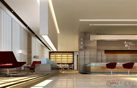 三门峡新中式大酒店室内装修cad设计施工图（含效果）_酒店_土木在线