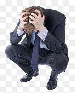 抱头蹲下表情包图片