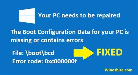 How to Fix BCD Error 0xc000000f in Windows 10 - Howtoedge