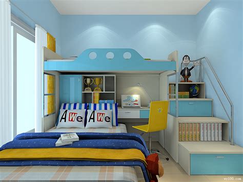 2米×3米的儿童房,4平米儿童房,儿童房_大山谷图库