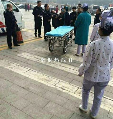 洛阳街头执勤协警被捅死 行凶者共袭击3人_新浪图片