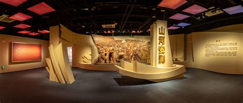 山河安澜——淠史杭灌区主题展-展厅内景