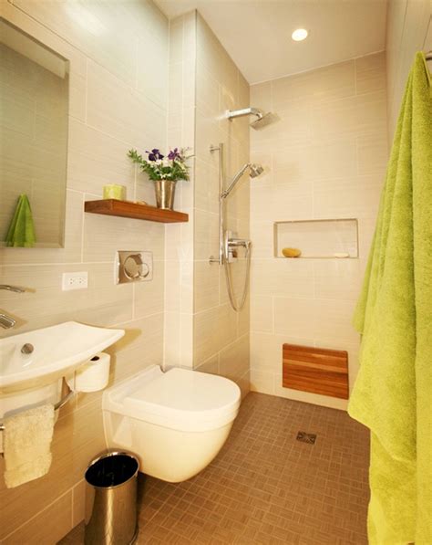 40个时尚实用的小浴室设计(3) - 设计之家