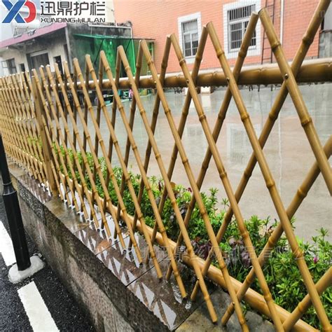 仿竹护栏生产厂家仿竹篱笆价格竹子栅栏-环保在线