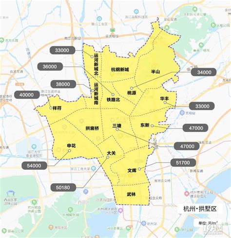 蓝房限价地图丨最便宜15200元/㎡！杭州最新限价地图出炉_手机新浪网
