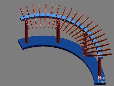 3dsMax怎么设计圆弧行的廊架模型? - 3DMAX教程 | 悠悠之家