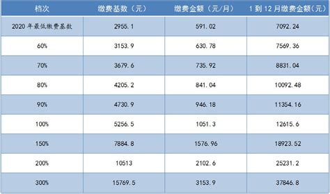 2022年社保缴费基数是多少钱（社保档次价格表） - 职场 - 布条百科