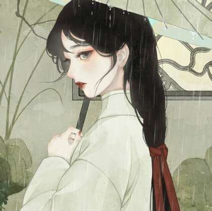 百媚千红古风头像女生