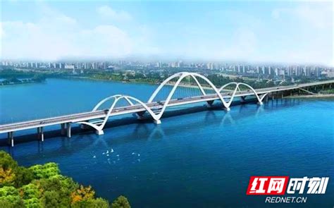 湘潭下摄司大桥有望2023年竣工通车_湘潭县_湘潭站_红网