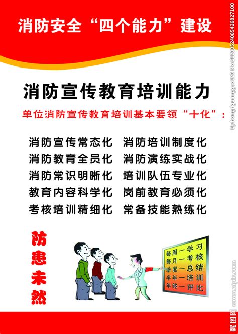 消防安全四个能力建设图片_消防安全四个能力建设设计素材_红动中国