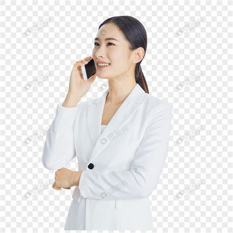 职场女性电话沟通元素素材下载-正版素材401417717-摄图网