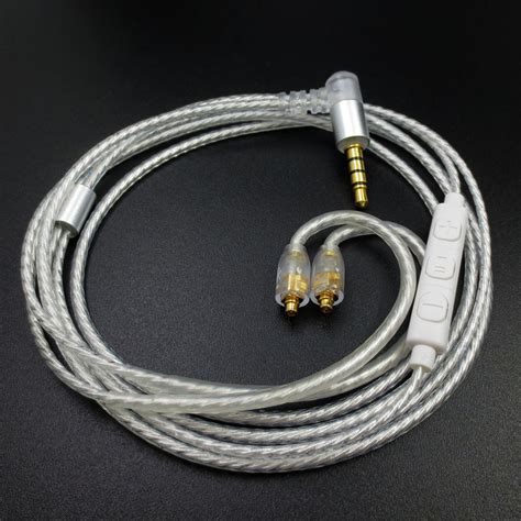 NiceHCK 16股镀银耳机升级线3.5/2.5 /4.4mm平衡线MMCX/2PIN接口-阿里巴巴