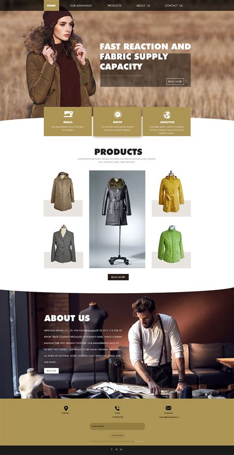 服装网页设计|网页|电商|漠唯liu - 原创作品 - 站酷 (ZCOOL)