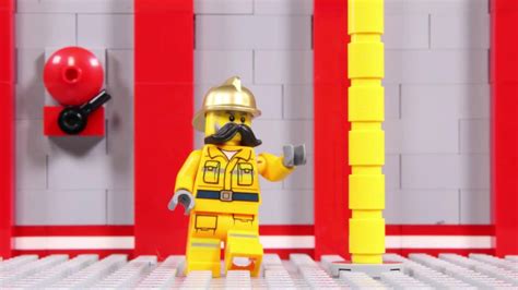七哥乐高动画：盘点乐高消防员的一天，向消防员叔叔致敬_腾讯视频