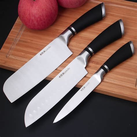 刀具套装 厨房不锈钢菜刀切片刀砍骨刀厨师刀七件套礼品套刀-阿里巴巴