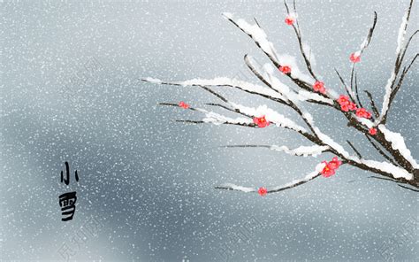 唯美浪漫风大雪堆雪人下雪插画微信配图-包图网
