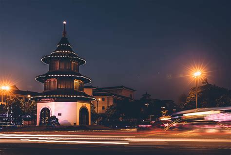 旅游：文昌阁——扬州的标志性建筑，建筑与夜景相融合的美|文昌阁|扬州|标志性建筑_新浪新闻