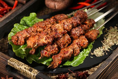 羊肉串图片