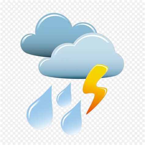 卡通天气预报图标下雨元素GIF动态图天气预报下雨图标AEP免费下载 - 图星人