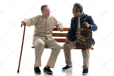 中老年人喝茶聊天高清图片下载-正版图片507638993-摄图网