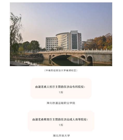 大学之城看洪山，教育部列出高校清单 - 武汉市洪山区人民政府门户网站