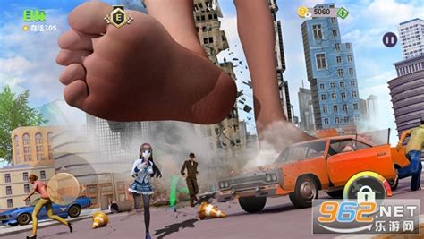 模拟女巨人的游戏下载-模拟女巨人踩毁城市下载v1.0 踩踏游戏-乐游网IOS频道