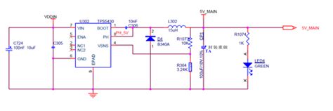 TPS5430 挂大负载后 电压输出异常问题 - 微波EDA网