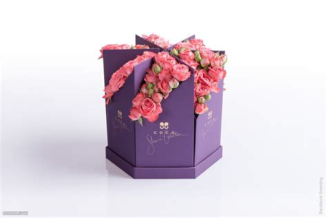 COCO FIORI组合式创意鲜花品牌纸包装设计 [30P]