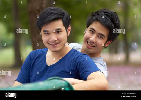 Asian gay man portrait hi-res stock photography and images - Alamy