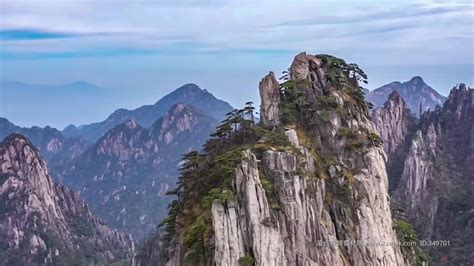 4K航拍五岳中国黄山自然风光mp4格式视频下载_正版视频编号3581970-摄图网