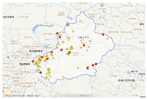 新疆乌什县连发两次地震 震级分别为5.0级和3.0级