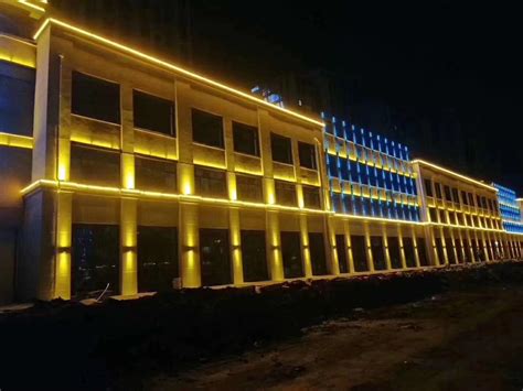 广州报业文化中心泛光照明工程 - 广州名旭照明科技有限公司