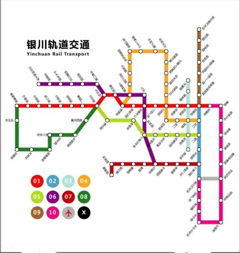 银川轨道交通规划图2023年- 银川本地宝