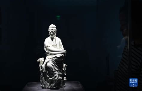 古人夫妇白瓷像,雕塑艺术,文化艺术,摄影,汇图网www.huitu.com
