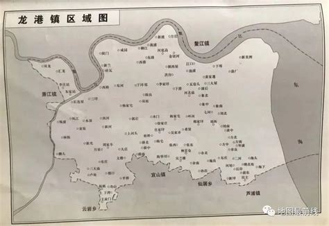 收藏！龙港行政区划分图