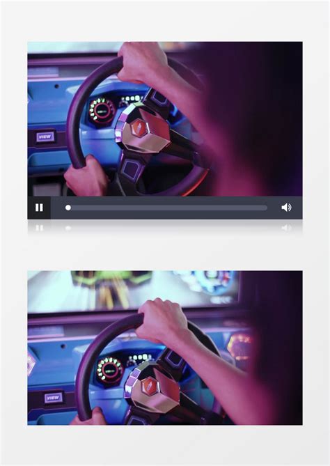 实拍在游戏厅玩赛车游戏的人实拍视频素材模板下载_赛车_图客巴巴