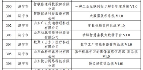 济宁7家企业入选山东省首版次高端软件名单 - 产经 - 济宁 - 济宁新闻网