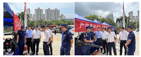 遂溪县专业森林消防队受邀参加湛江市安全宣传咨询日活动